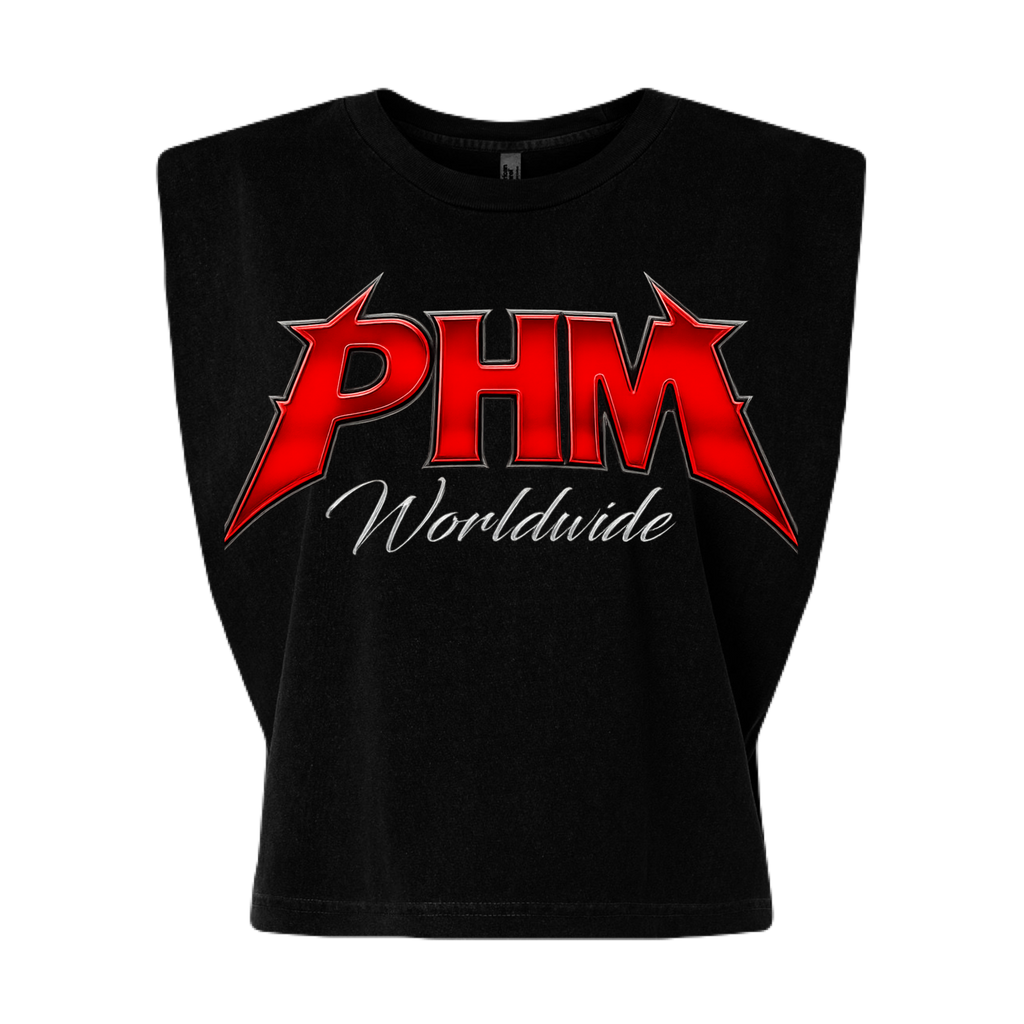 PHM CUT OFF ( WASH BLACK )